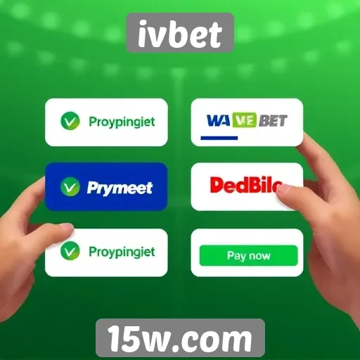 Opcões de pagamento disponíveis na plataforma ivbet